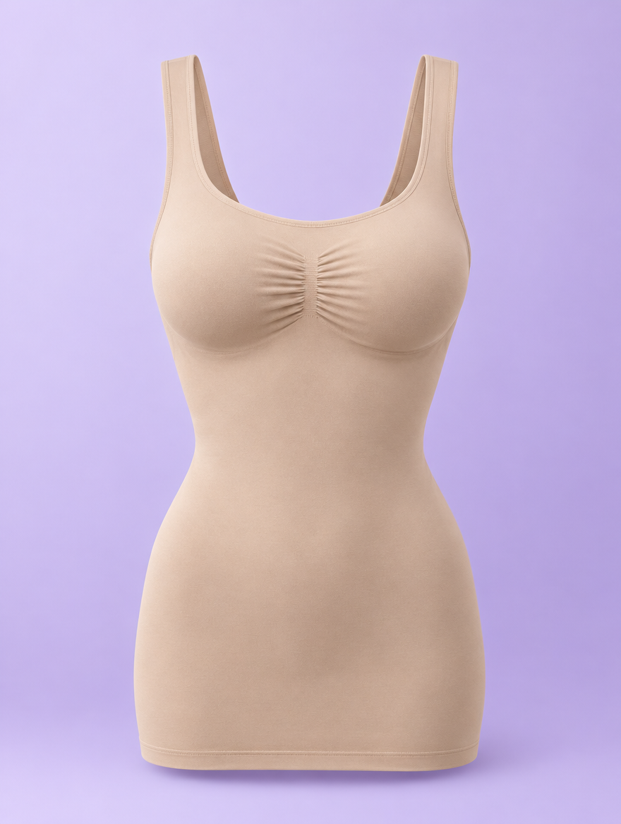 Sculpt Cami i beige