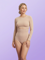 Sculpt Trosa i beige på modell
